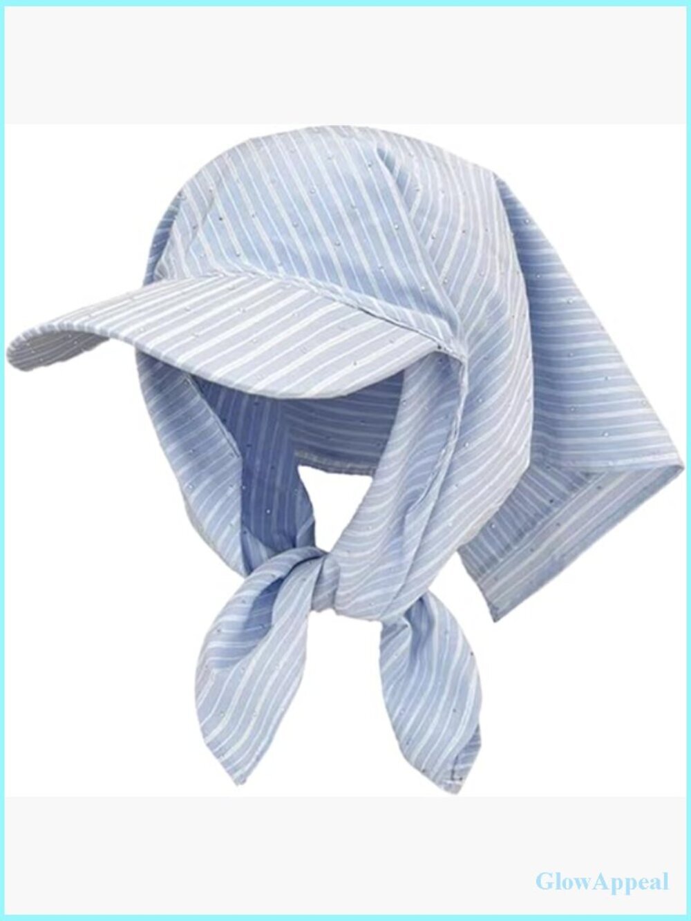 Adjustable Baseball Cap with Bandana Y2K Streetwear Sun Hat 22-22.8 Inches